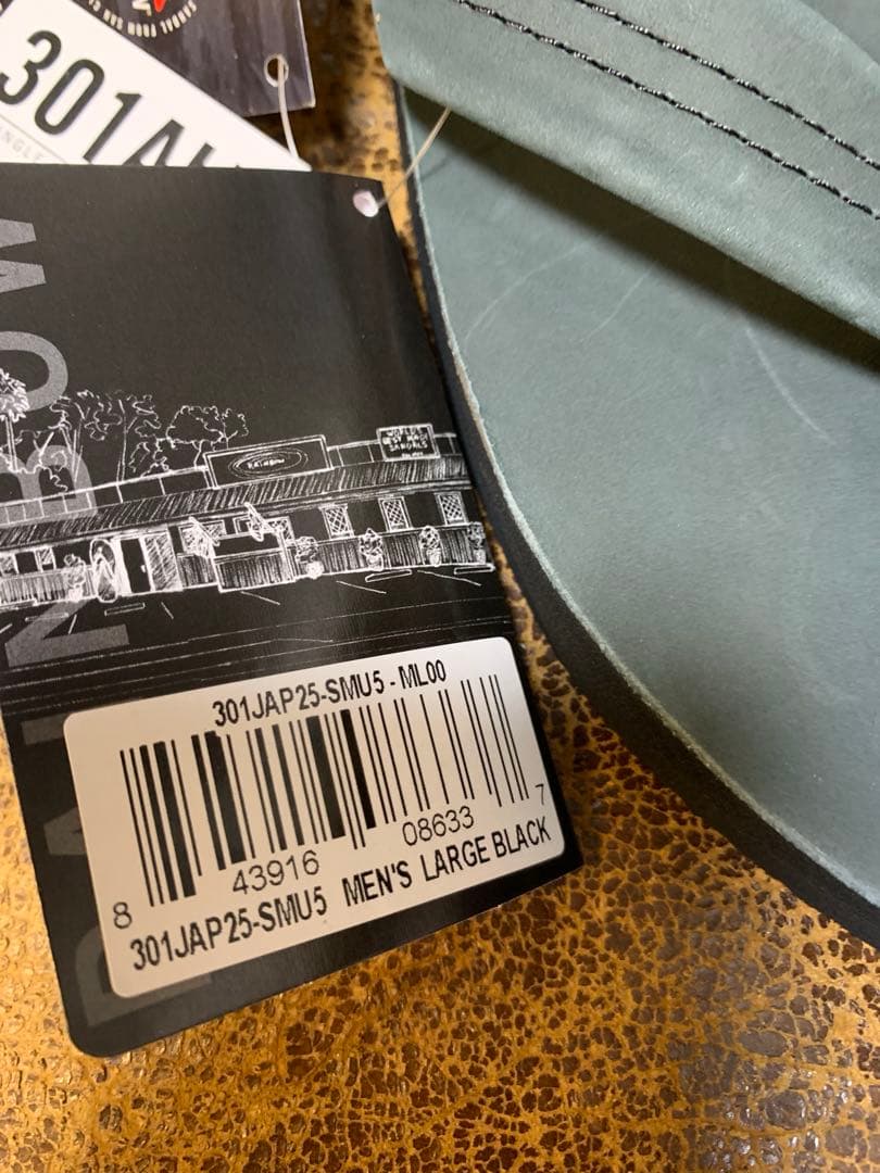 ロンハーマン　ronherman RHC レインボーサンダル　L ブラック