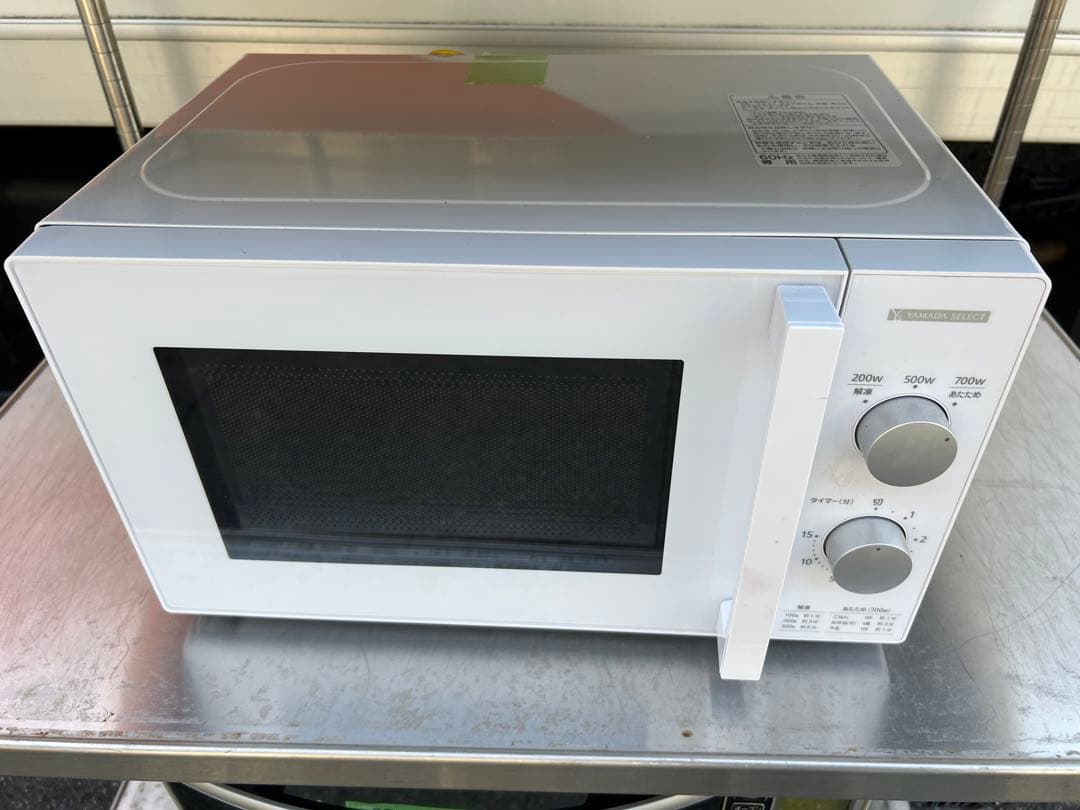【高年式】 2023年式 700w ヤマダ 電子レンジ YMW-M17JW6