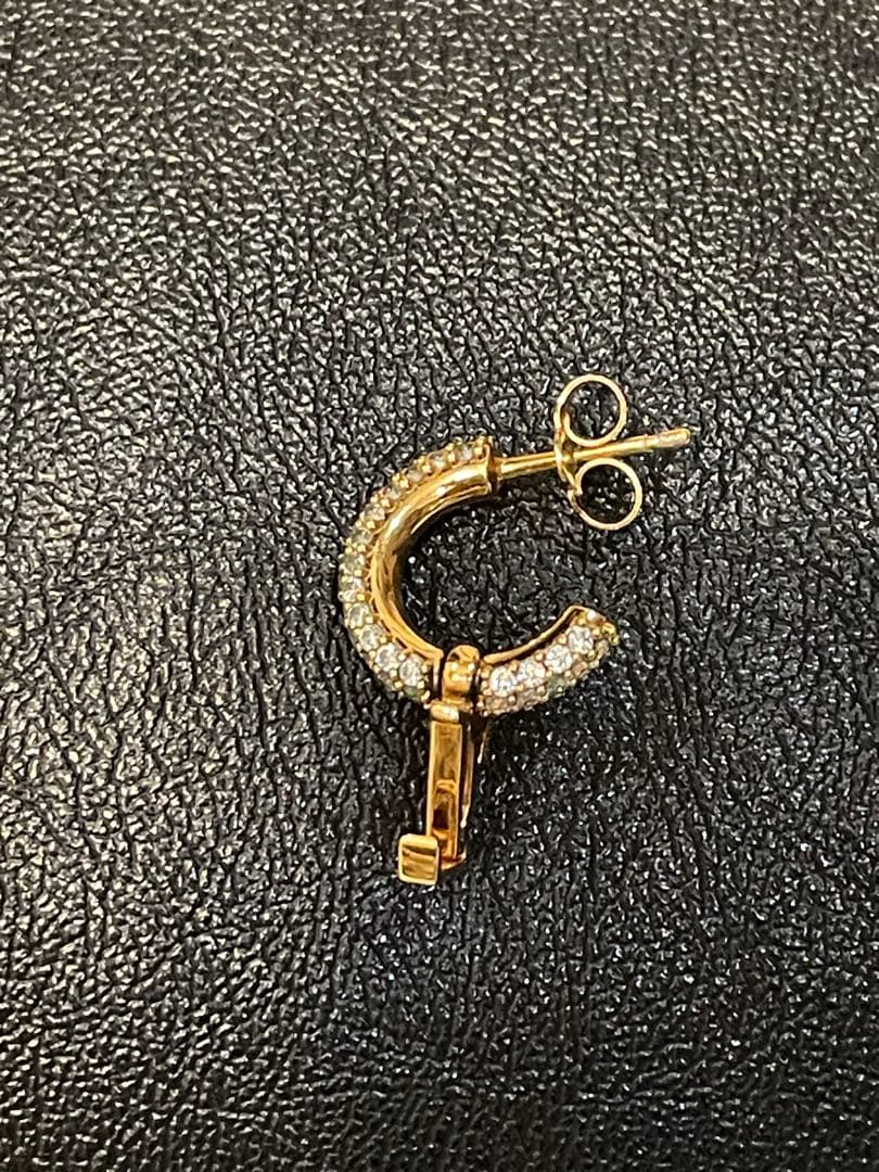 ピアス フープ・LV アイコニックGold 片方のみ