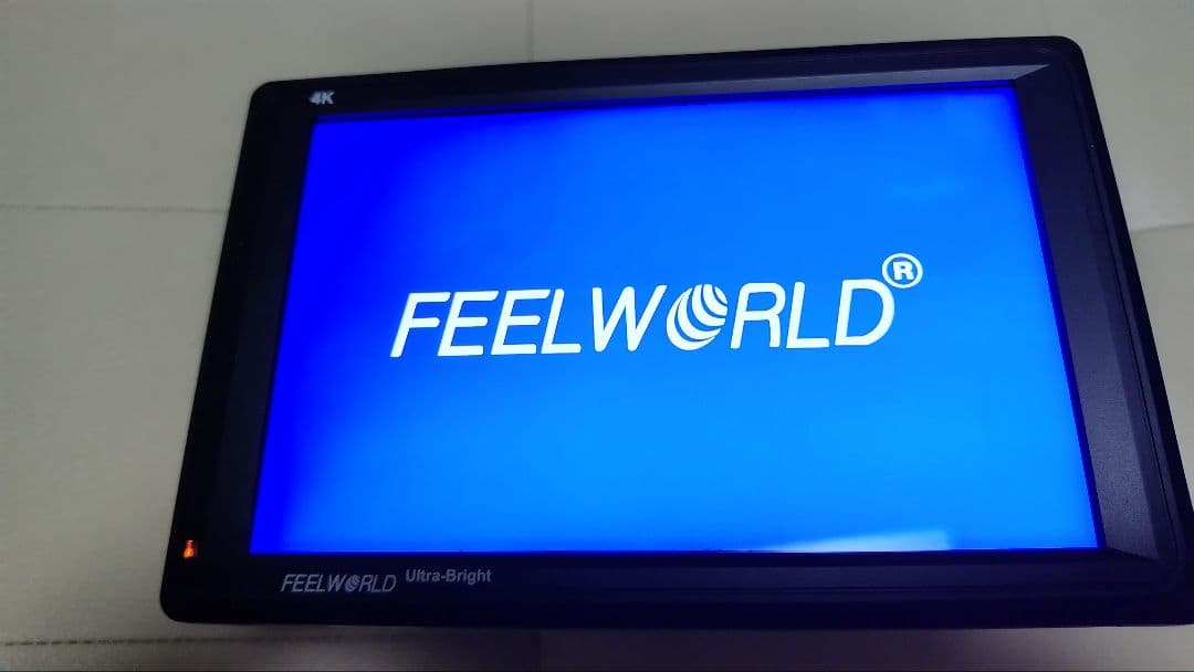 Feelworld FW279 7inフィールドモニターとバッテリーAC電源追加