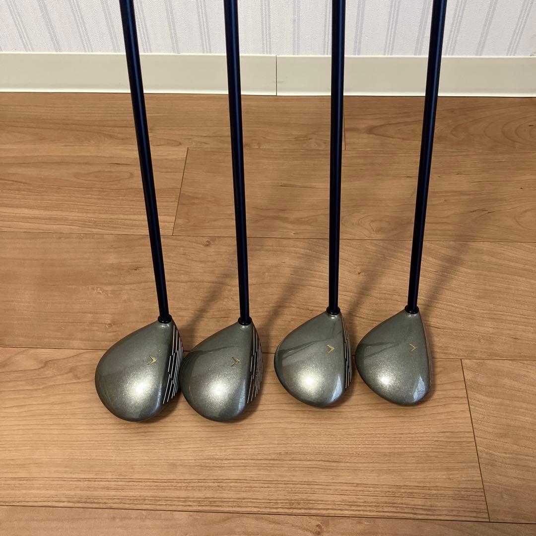 キャロウェイ　スティールヘッド　フェアウェイウッド 4本セット