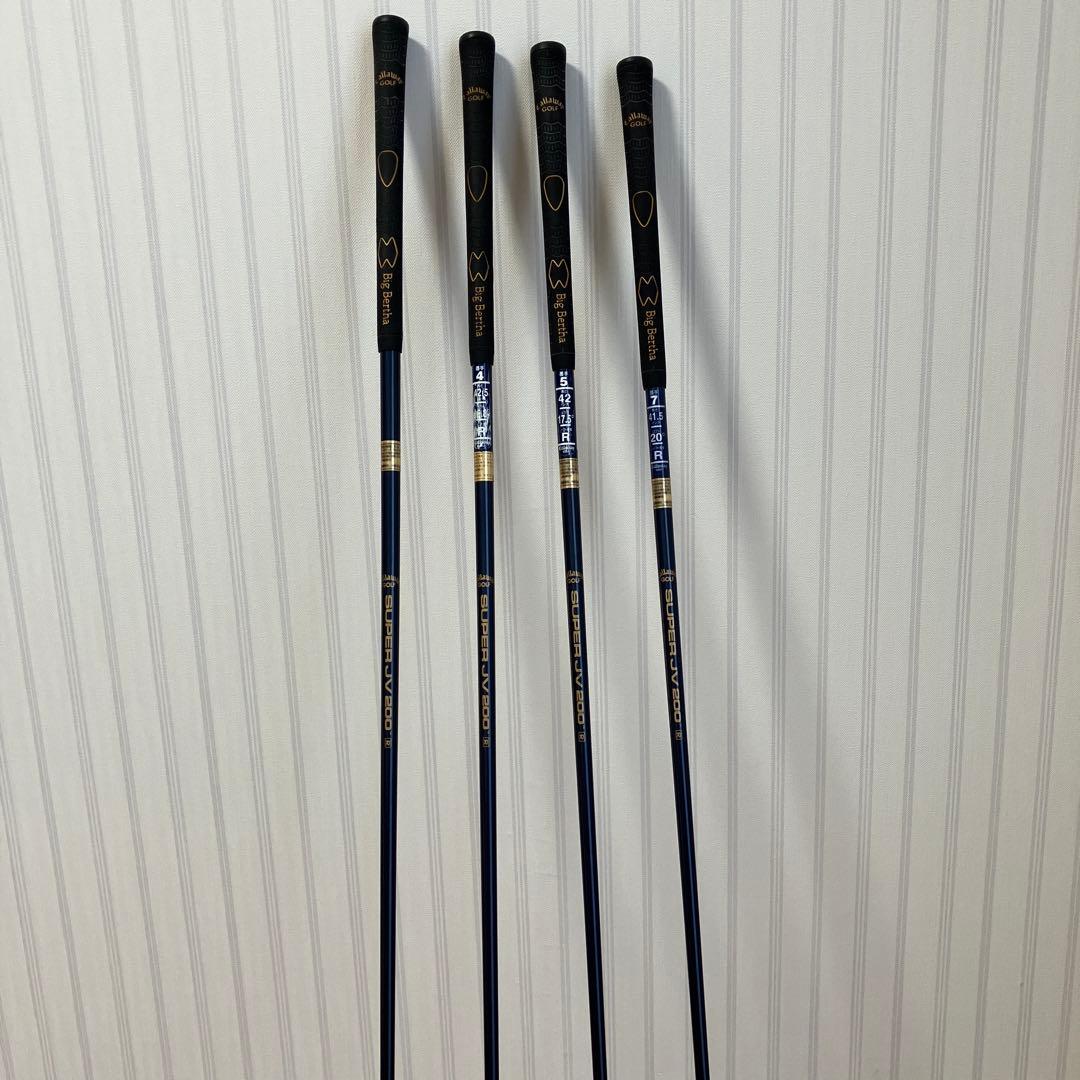 キャロウェイ　スティールヘッド　フェアウェイウッド 4本セット