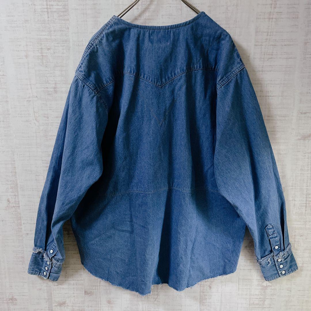 【新品】77circa × Wrangler デニム シャツ カバーオール