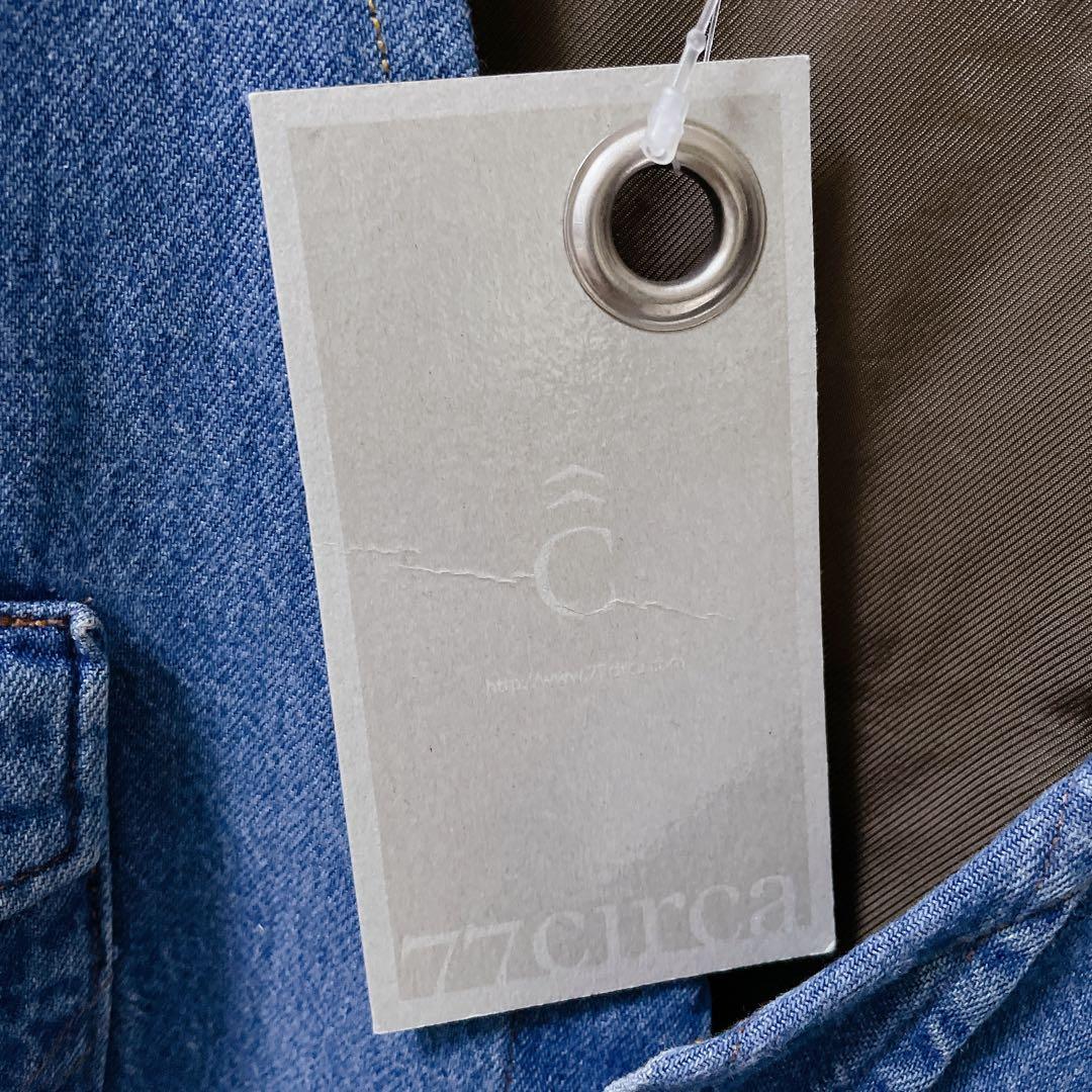 【新品】77circa × Wrangler デニム シャツ カバーオール