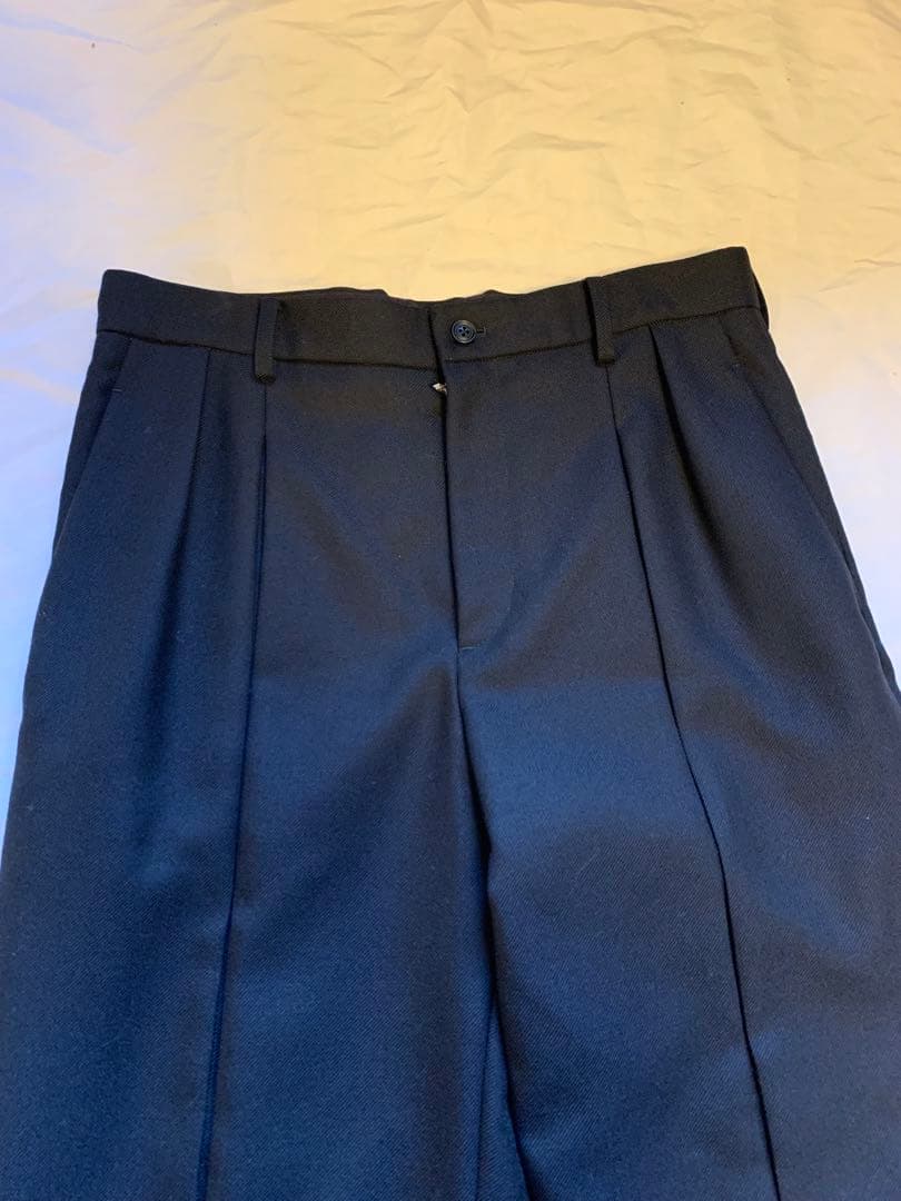 サンプル品　IRENISA DOUBLE CENTER PLEATS PANTS