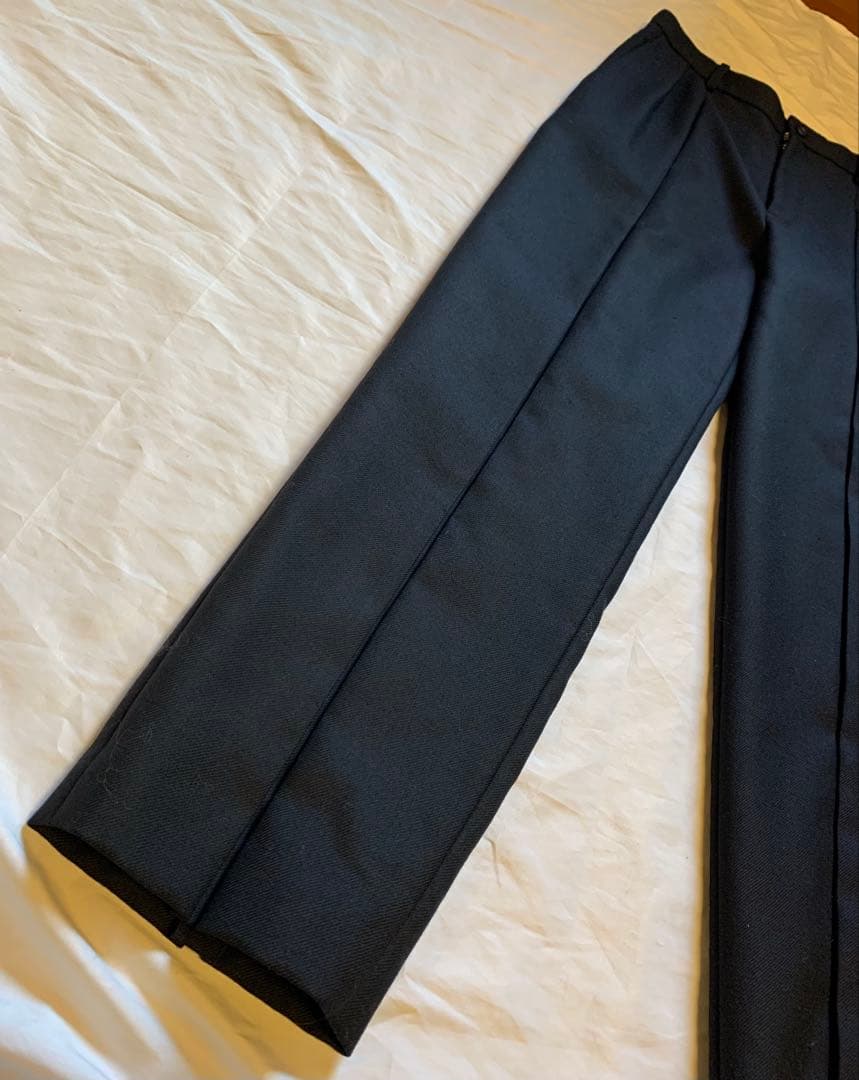 サンプル品　IRENISA DOUBLE CENTER PLEATS PANTS