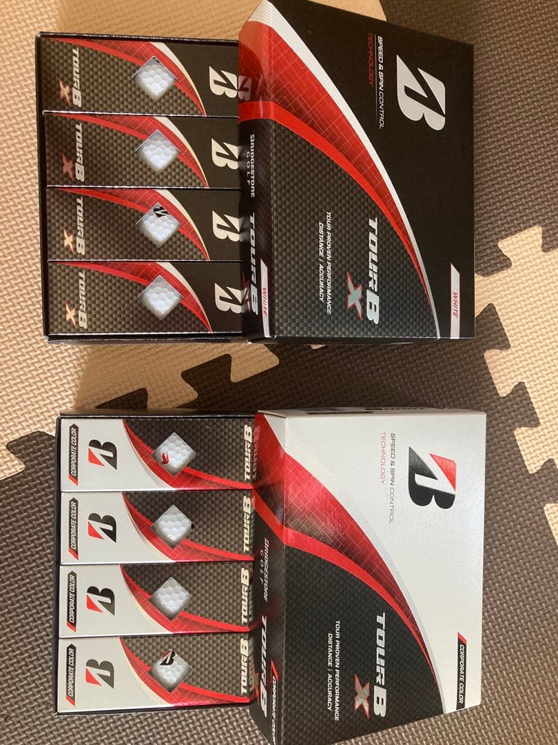 ブリヂストン TOUR B X ゴルフボール 2箱セット