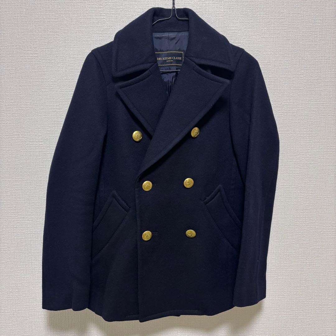 smsmsm 様　DEUXIEME CLASSE ネイビー ピーコート　Mサイズ