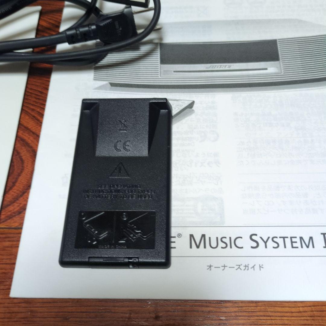 BOSE Wave Music System Ⅲ完動品純正リモコン純正コード取説
