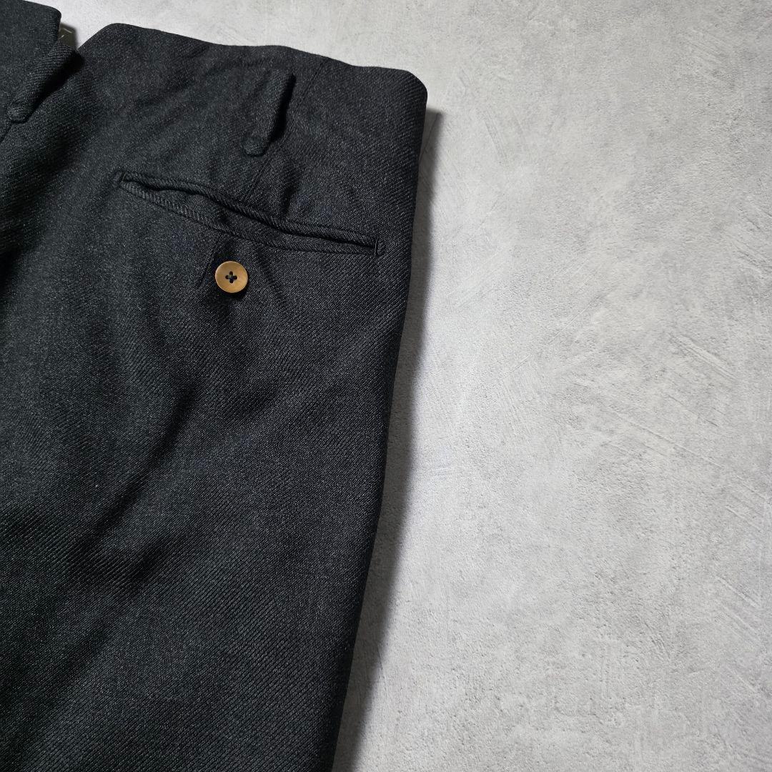 60sVINTAGE ヴィンテージウールトラウザーズワイドパンツワイドスラックス