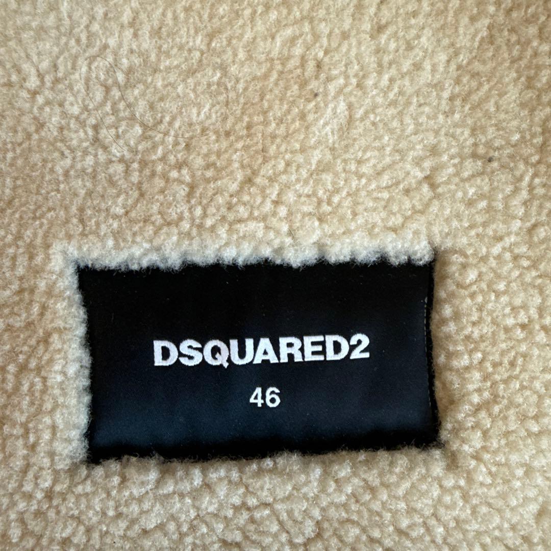 定価46万円 ディースクエアード ムートン ダッフルコート DSQUARED2