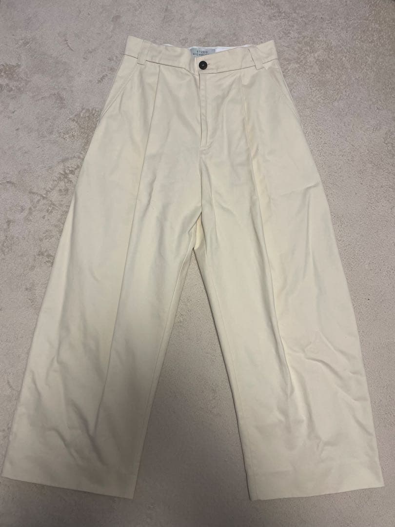 STUDIO NICHOLSON Volume Pant(SORTE)サイズS