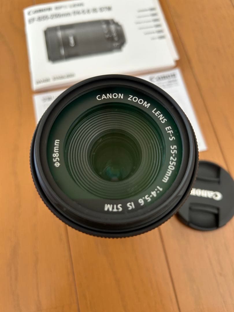 canon EF-S55-250mm F4-5.6 IS STM 望遠レンズ