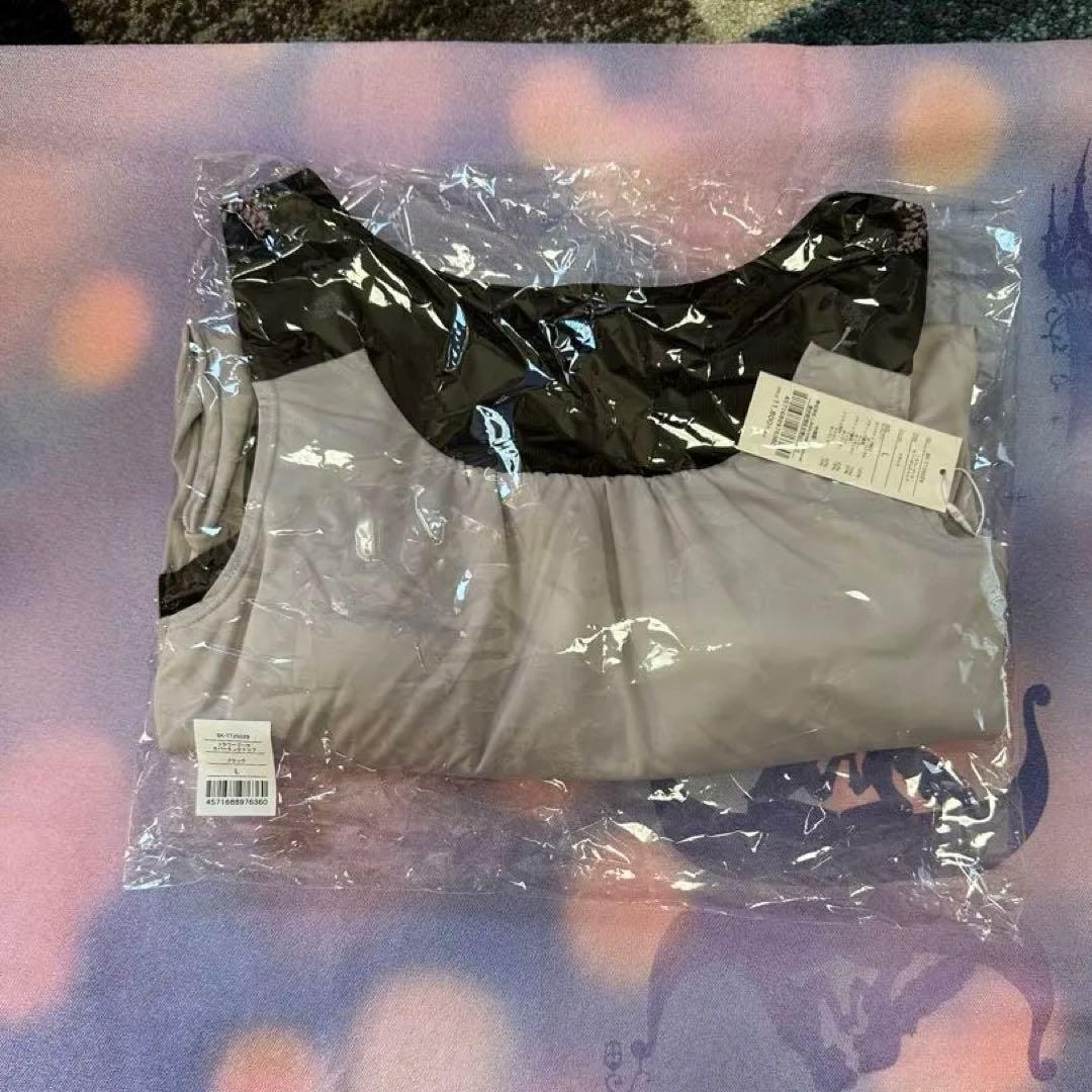 SUKALA フラワーブーケ　カバータンクトップ ブラック　Lサイズ