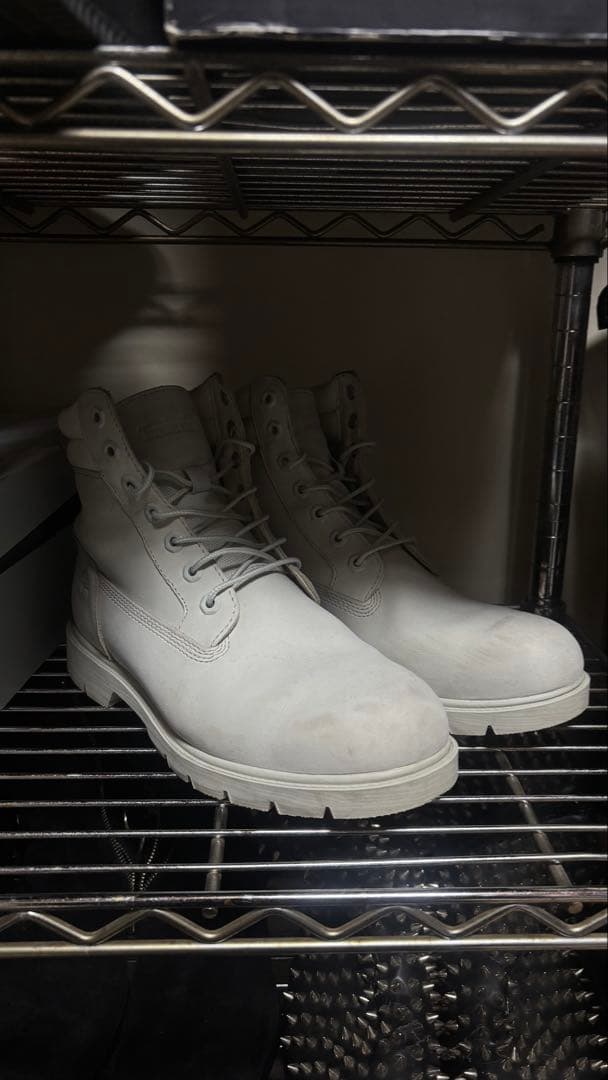 ティンバーランド　ホワイト　26.5 ブーツ