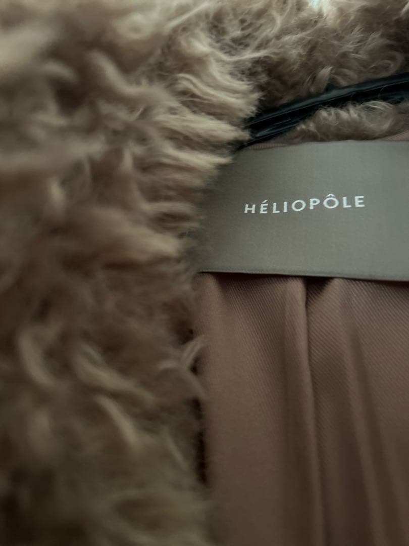 HELIOPOLE BOA BLOUSONベージュ36極美品