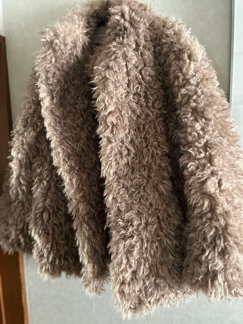 HELIOPOLE BOA BLOUSONベージュ36極美品