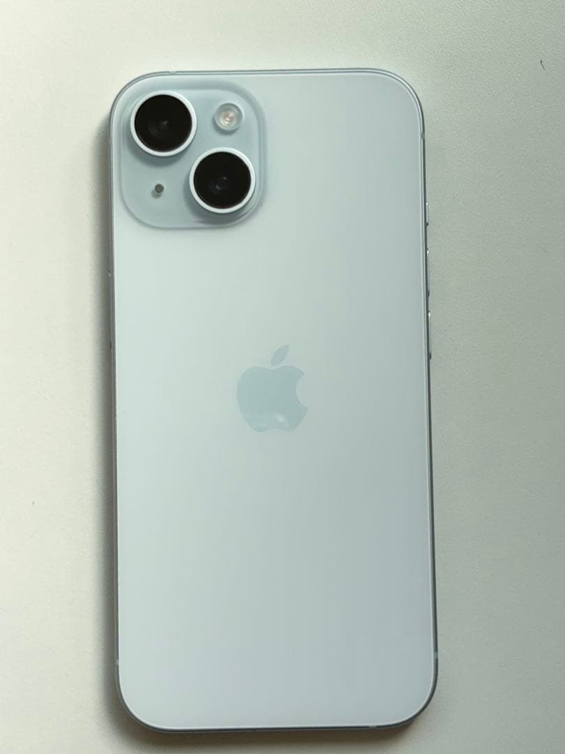 iPhone15 docomo SIMフリー Apple ブルー 限定保証有り