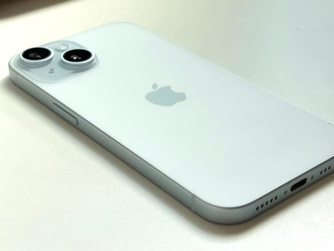 iPhone15 docomo SIMフリー Apple ブルー 限定保証有り