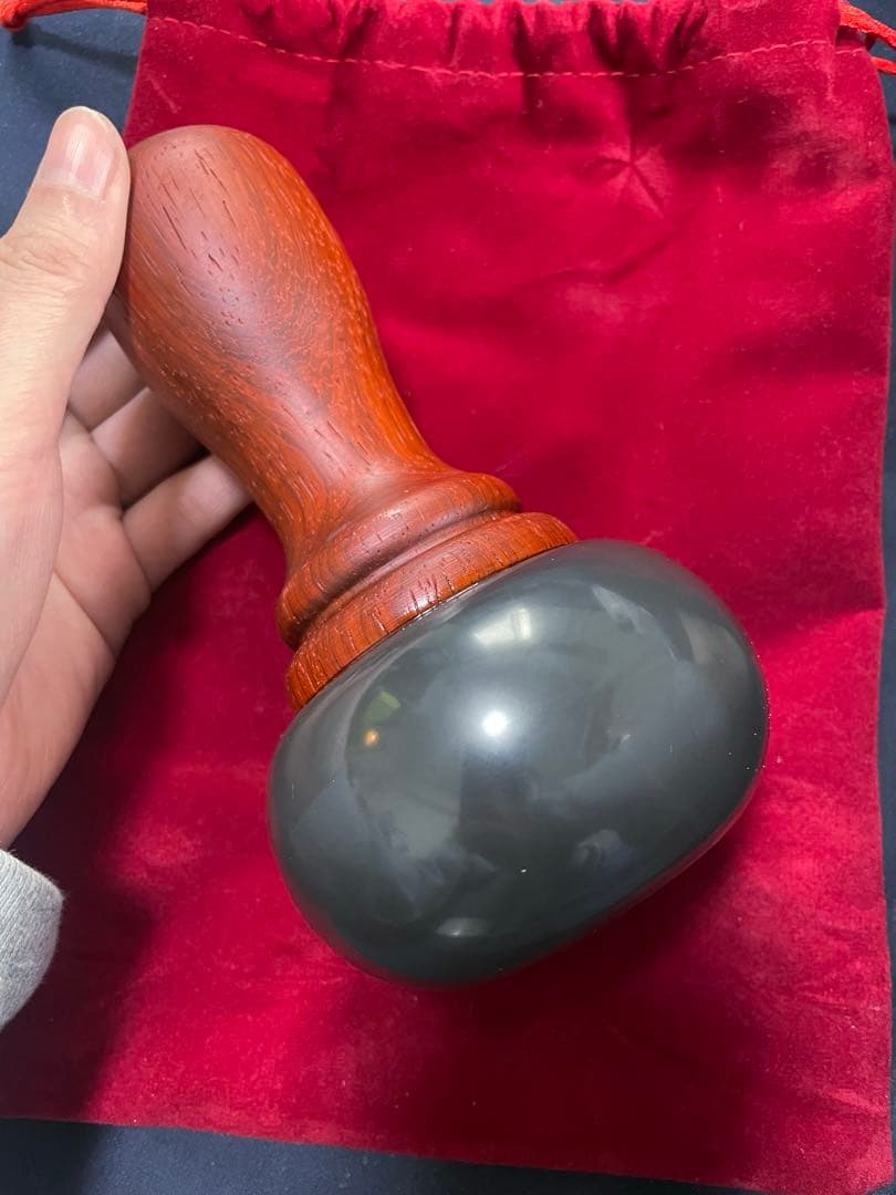 新品　ベン石Ｑ　温熱機器　マッサージ　収納ポーチ付き　エステ　ホットストーン