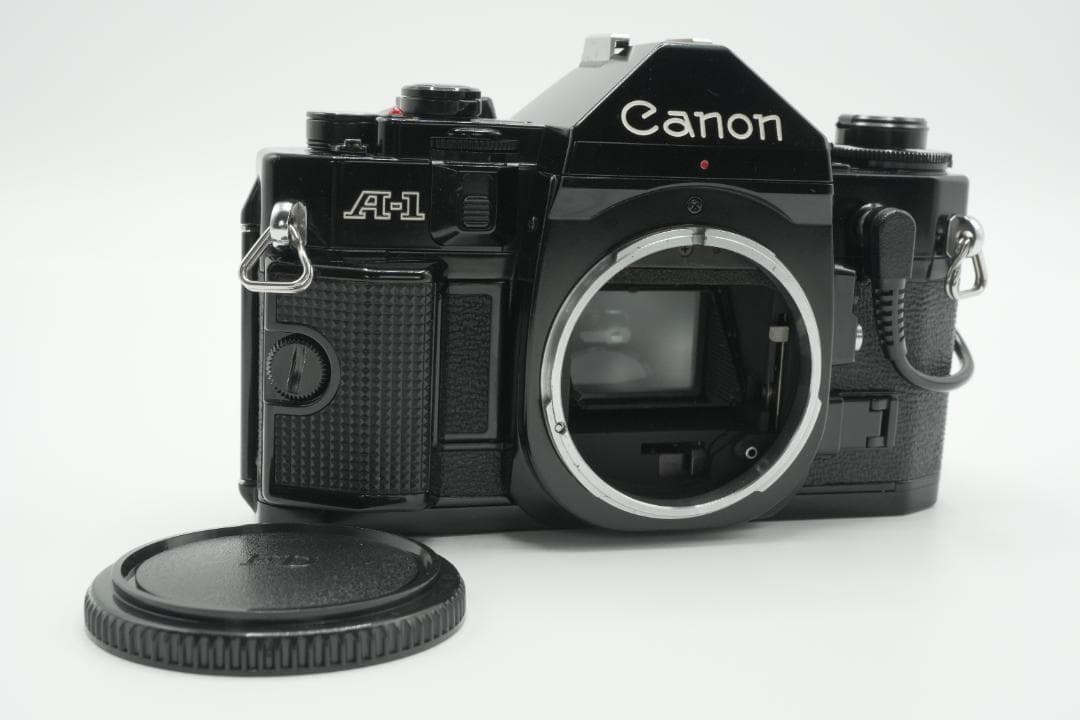【美品・完動品】Canon A-1 ブラックボディ フィルム一眼レフカメラ