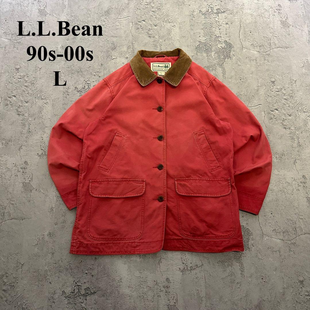 90s-00s エルエルビーン（L）ハンティングジャケット＊木タグ＊カバーオール