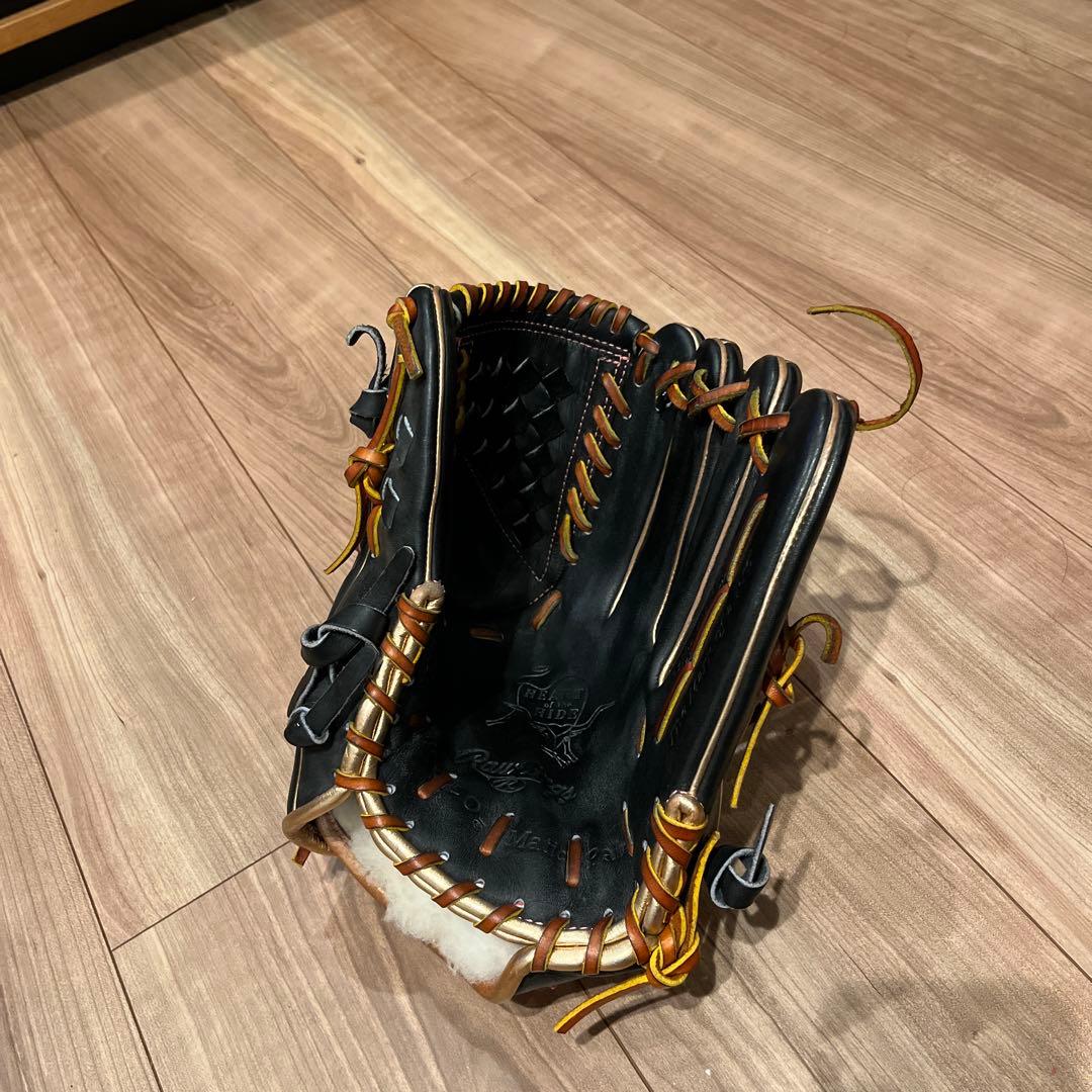 Rawlings 軟式グローブ 黒　オーダー
