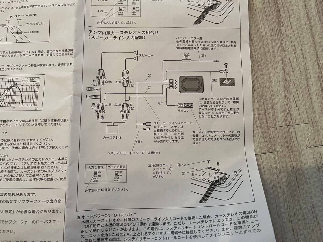 Pioneer TS-WX130DA パワードサブウーファー