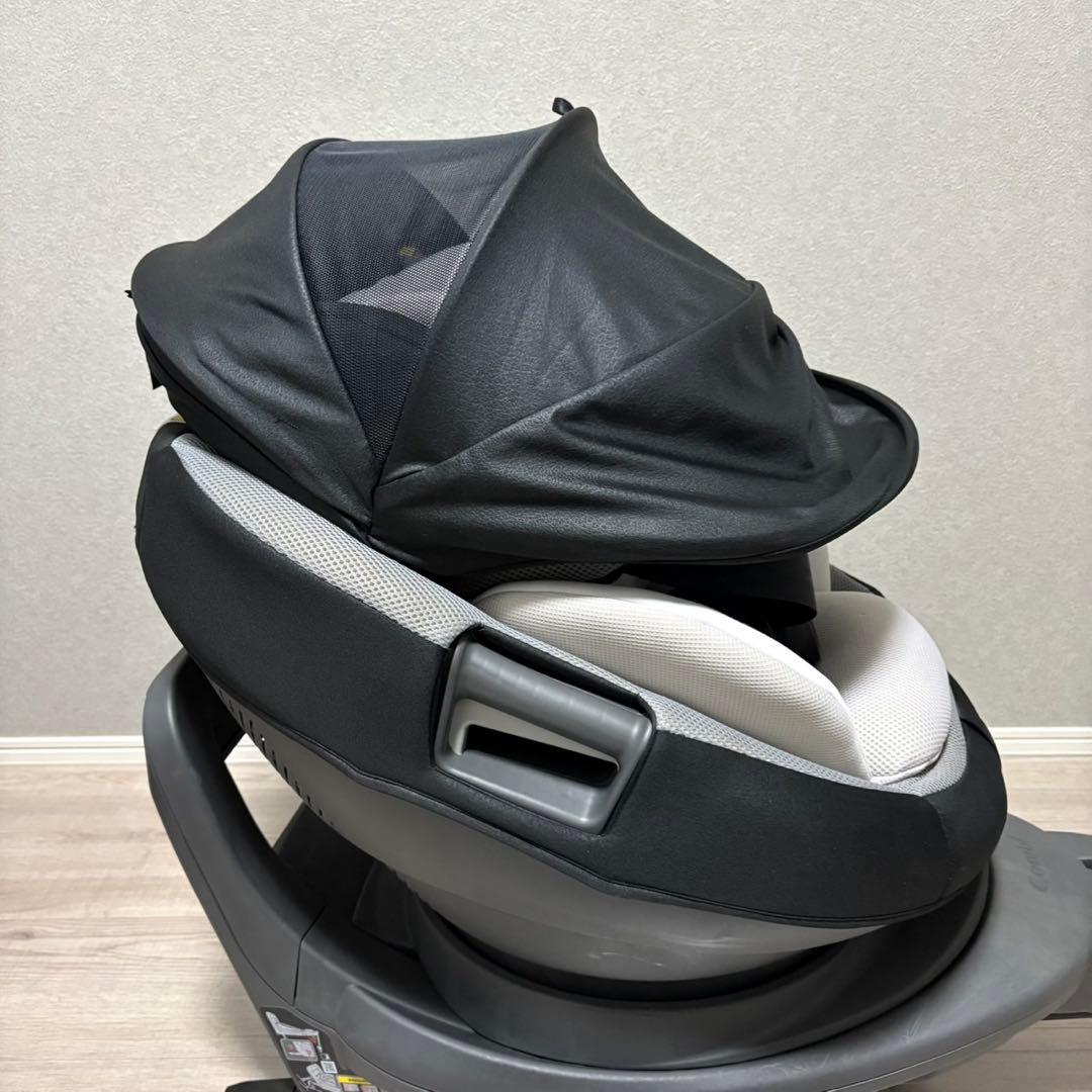 【美品】Combi コンビ THE S ISOFIX ZA-670 ブラック