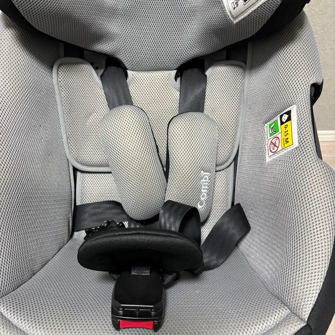 【美品】Combi コンビ THE S ISOFIX ZA-670 ブラック