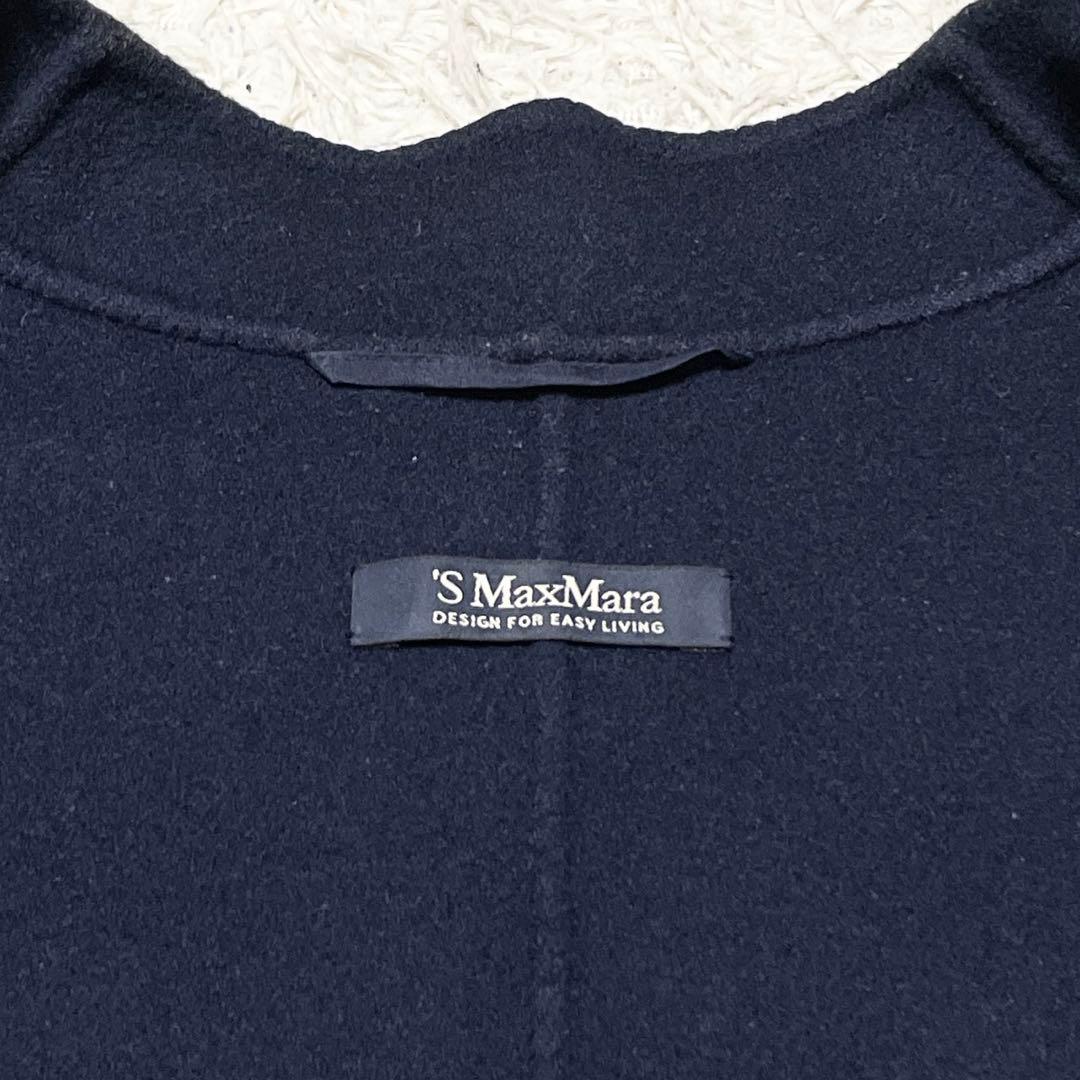 極美品● MaxMara マックスマーラ クチートアマーノ コート ウール 38