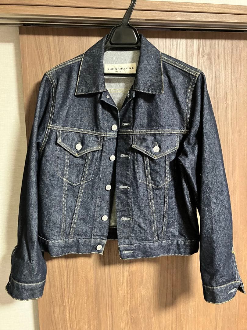 ★美品★シンゾーン shinzone DENIM JACKET(NAVY) 34