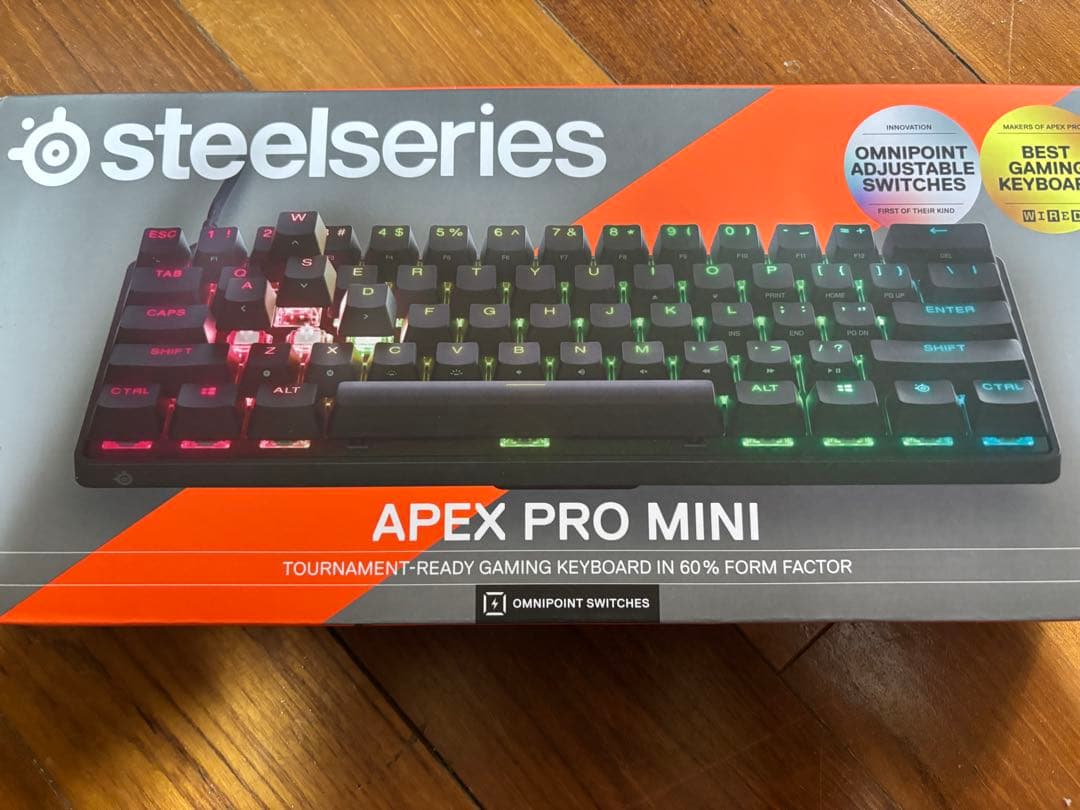 SteelSeries Apex Pro Mini キーボード本体
