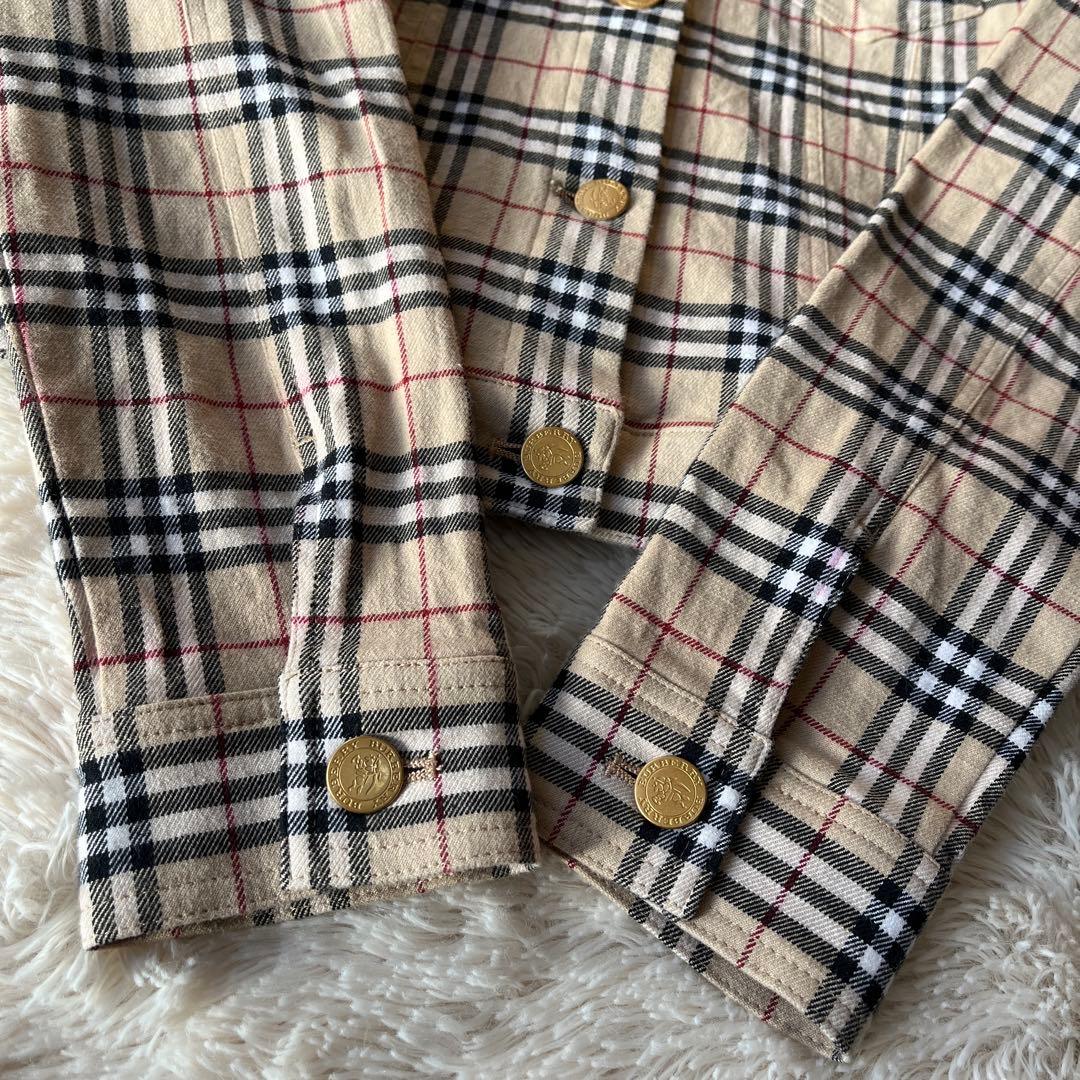 BURBERRY LONDON 定番ノバチェック ジャケット キッズ160A