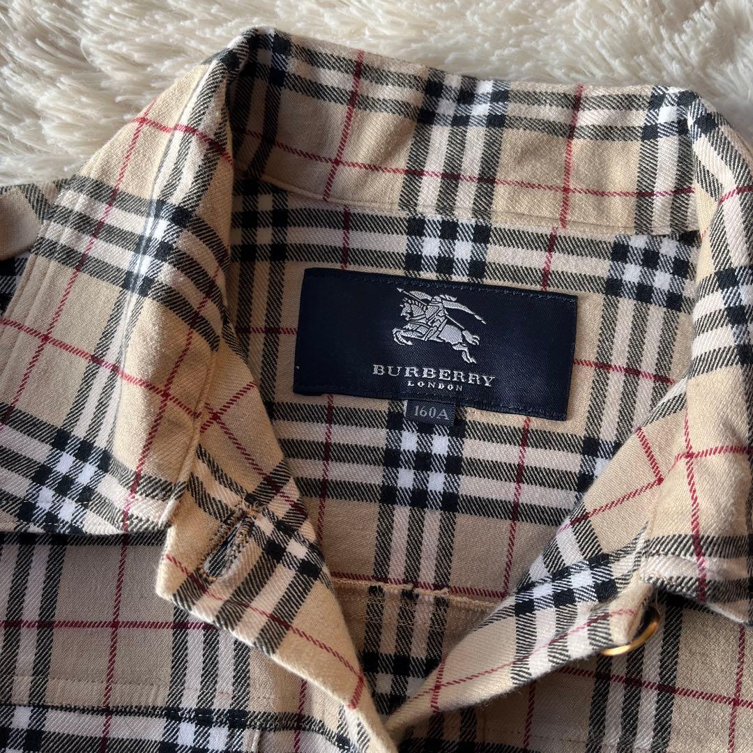 BURBERRY LONDON 定番ノバチェック ジャケット キッズ160A
