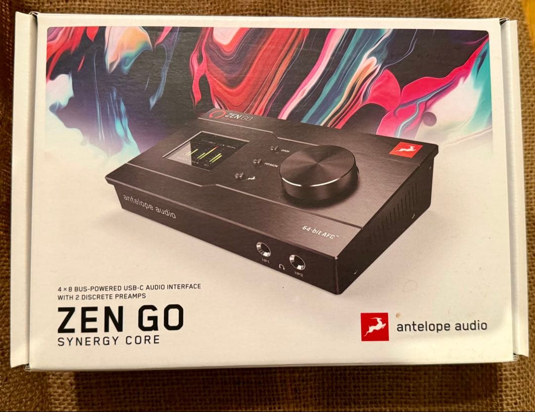 ZEN GO antelope audio オーディオインターフェイス