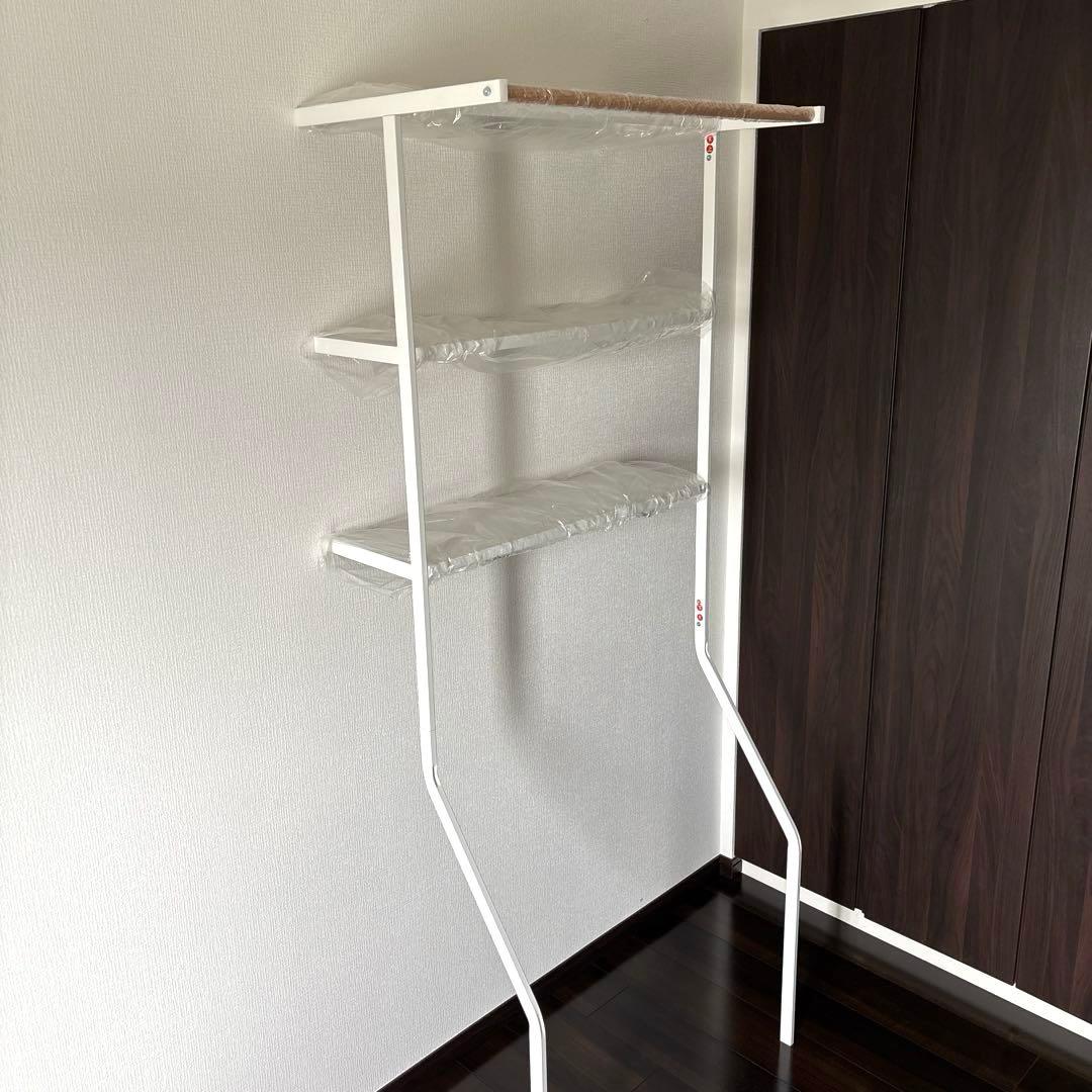 山崎実業 立て掛けランドリーシェルフ tower 洗濯ラック ランドリーラック