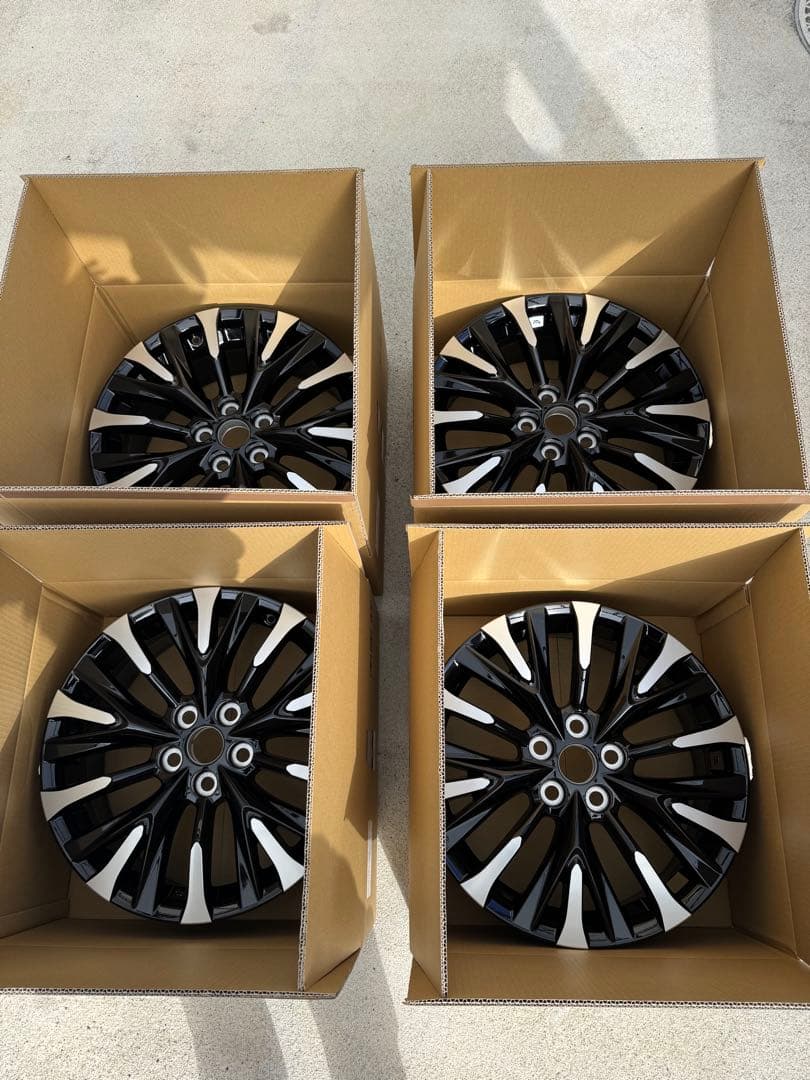 新品】アルファード40系エグゼクティブMOP 純正ホイール　センターキャップ付き