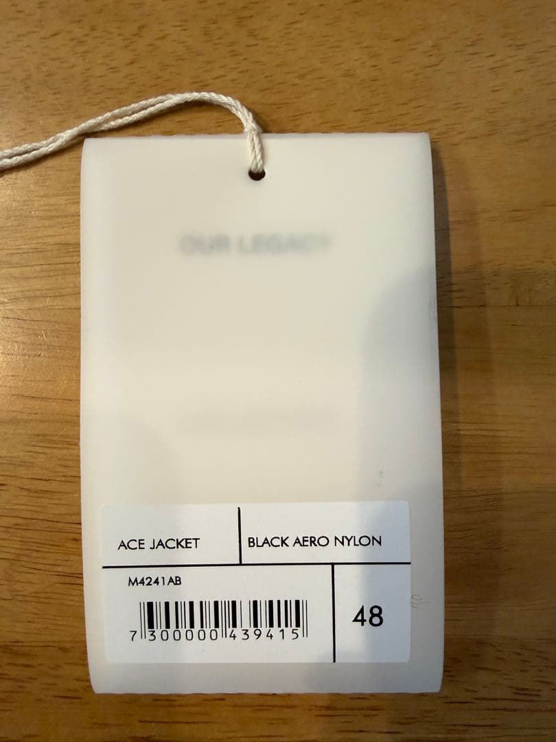ジャケット・アウター our legacy ace jacket 48