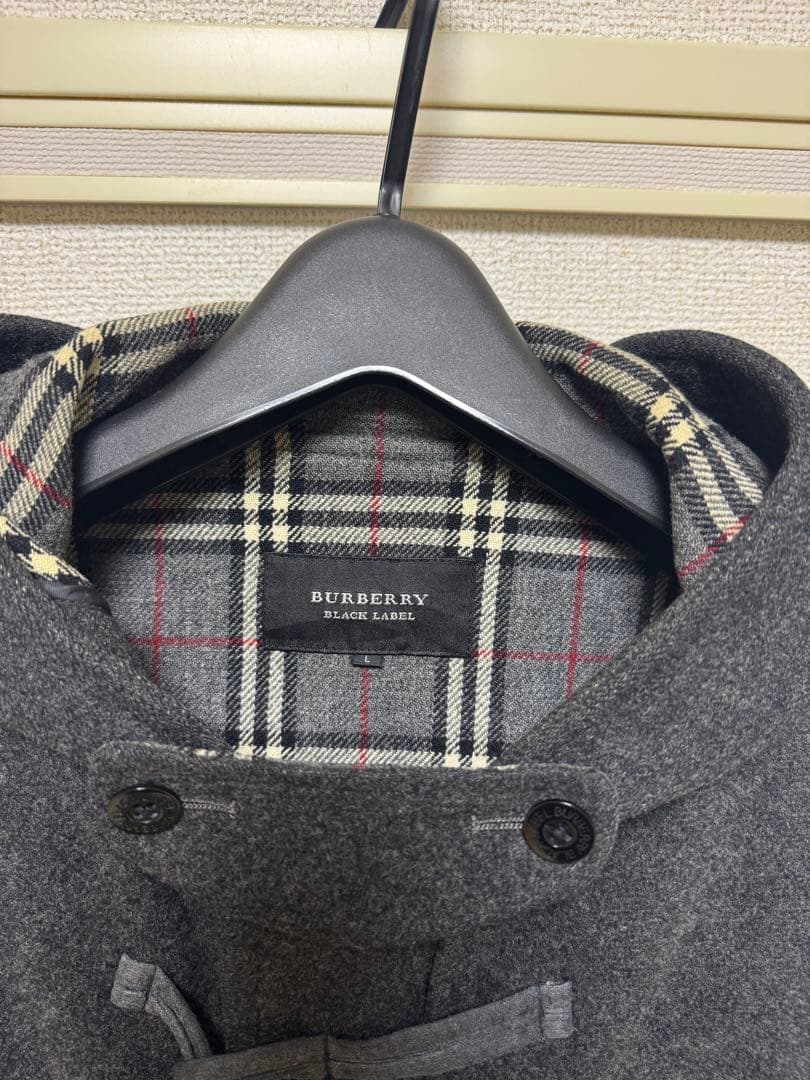 BURBERRY BLACK LABEL ダッフルコート グレー　※1月中迄出品