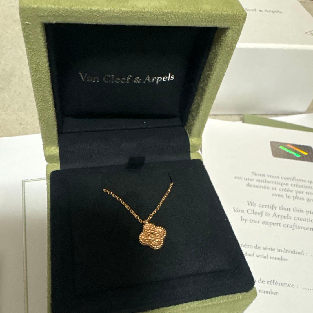 Van Cleef & Arpels スウィートアルハンブラ　ミモザ　ネックレス