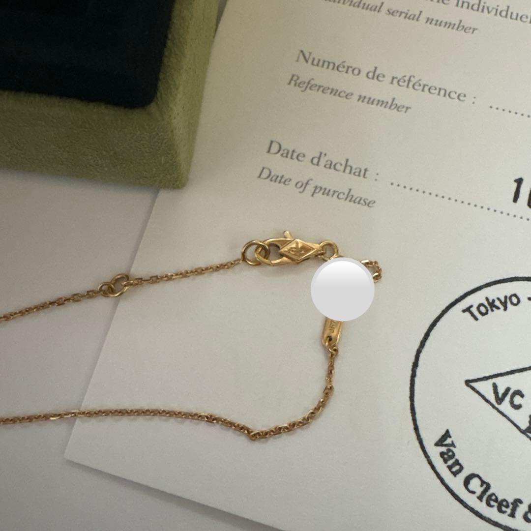 Van Cleef & Arpels スウィートアルハンブラ　ミモザ　ネックレス