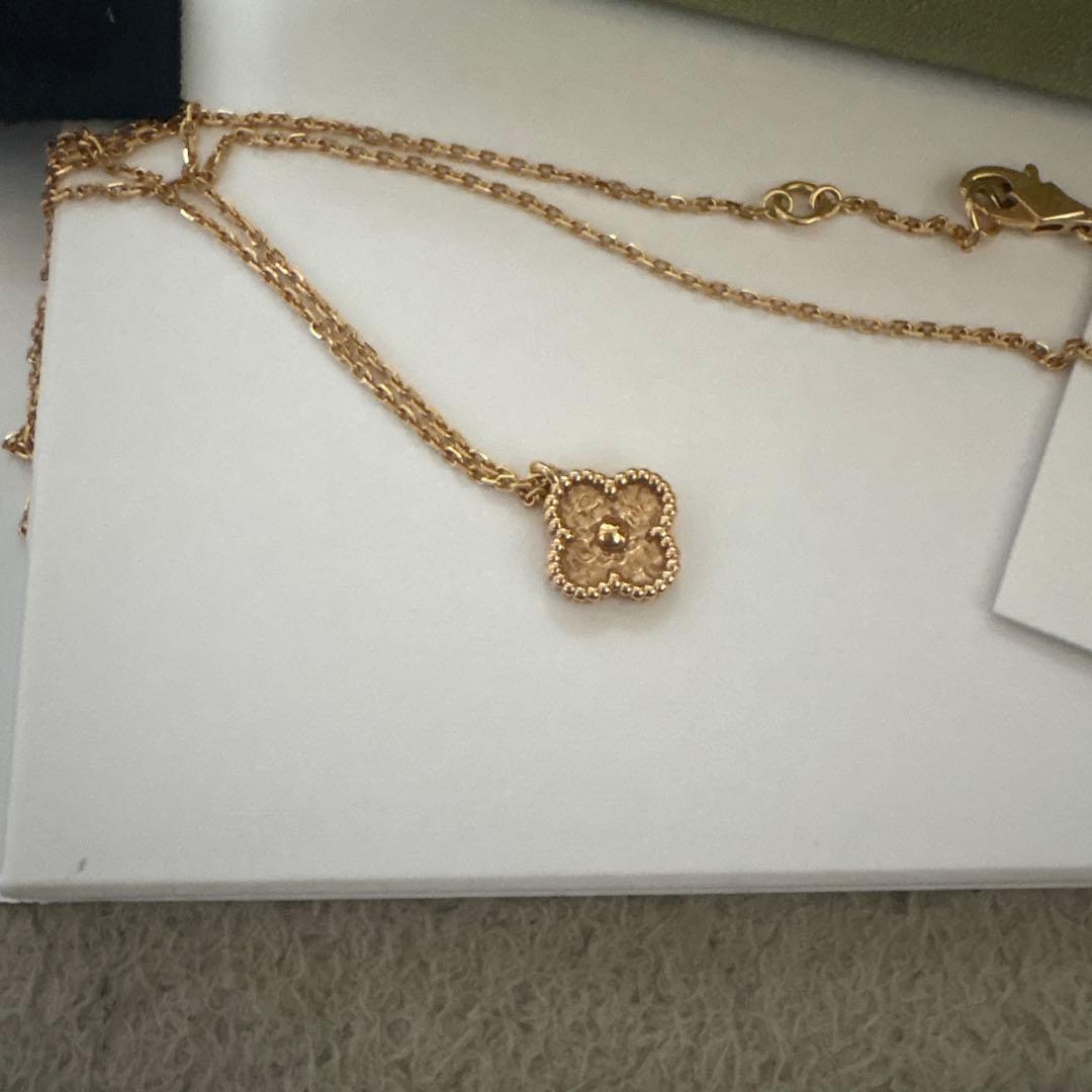 Van Cleef & Arpels スウィートアルハンブラ　ミモザ　ネックレス