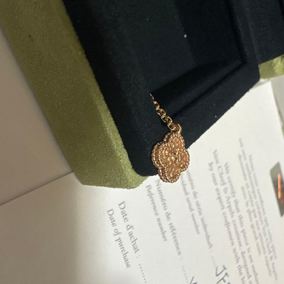 Van Cleef & Arpels スウィートアルハンブラ　ミモザ　ネックレス