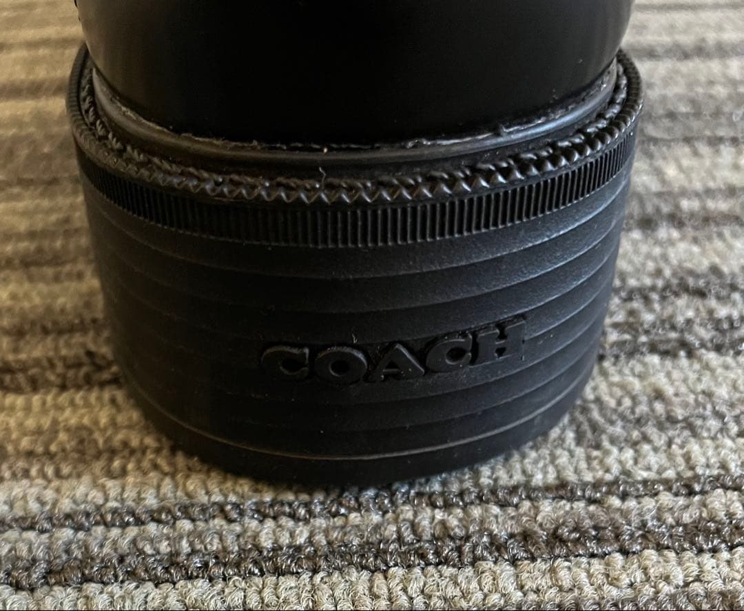 COACH スクエア トゥ ローファー