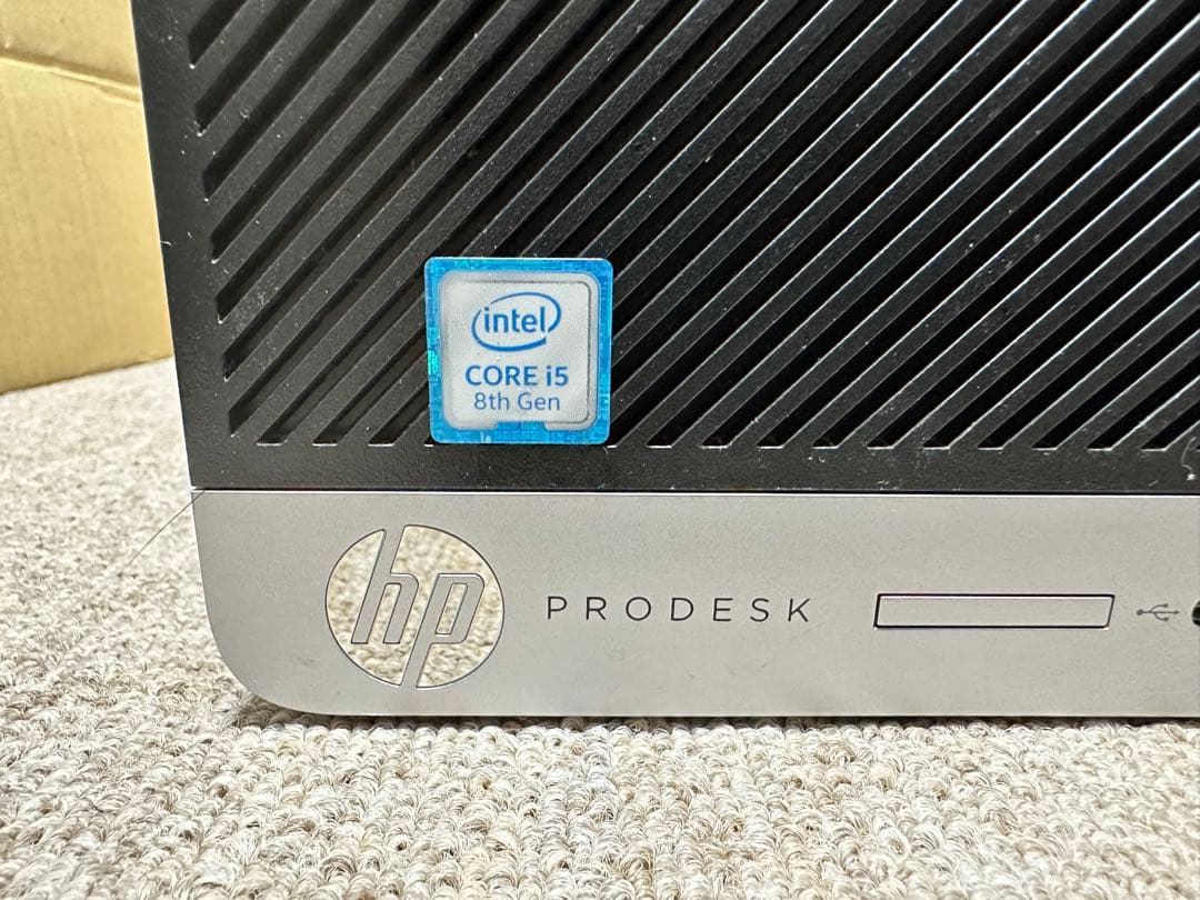 すぐ使用可能： HP ProDesk 600 G4 Win11 Office