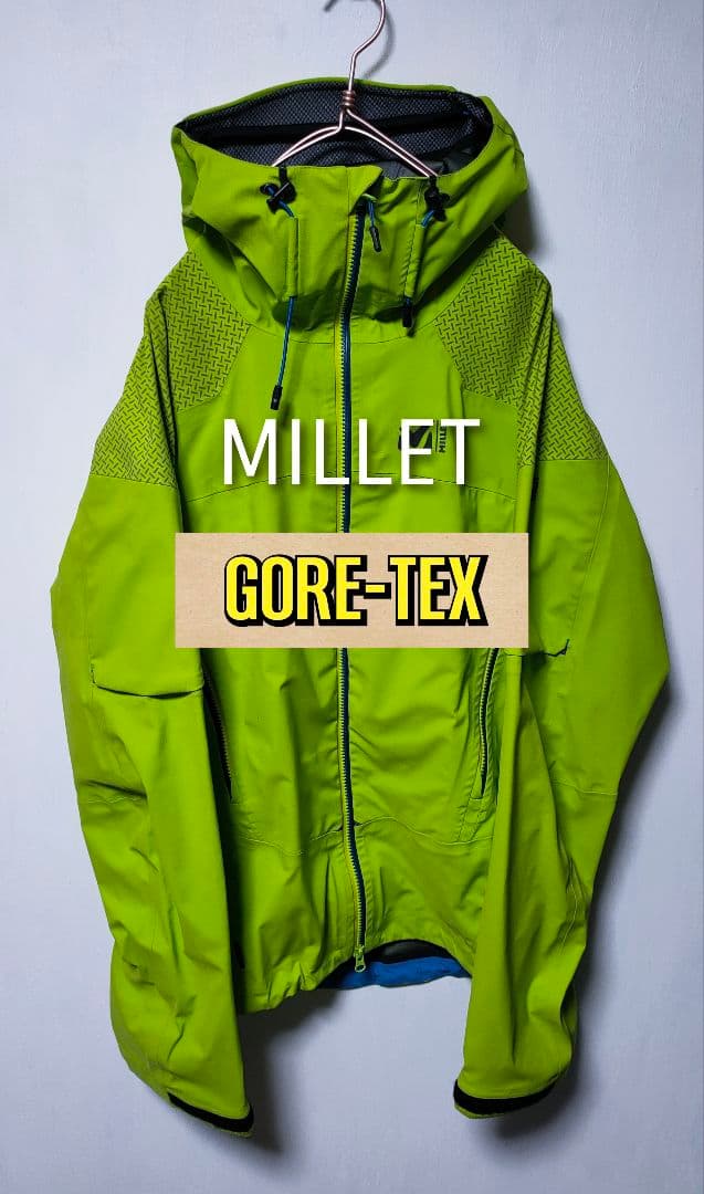 【ミレー MILLET】ゴアテックスジャケット ハードシェル 登山 メンズXL