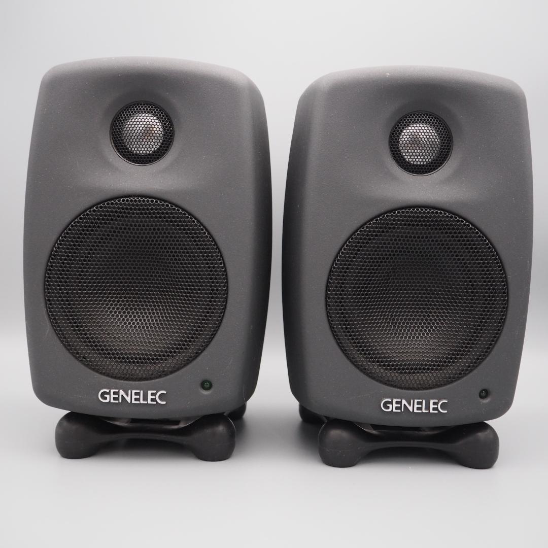 GENELEC 6010A PM アクティブスピーカー ペア 2台セット グレー