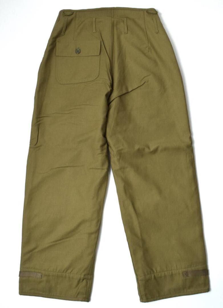 3.1万 HOUSTON ヒューストン 秋冬 起毛裏地 A-2 デッキパンツ L