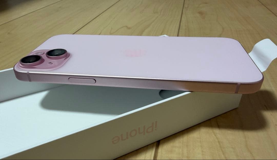 【美品】iPhone15Plus ピンク 128GB